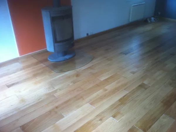 Parquet en chêne trois largeurs